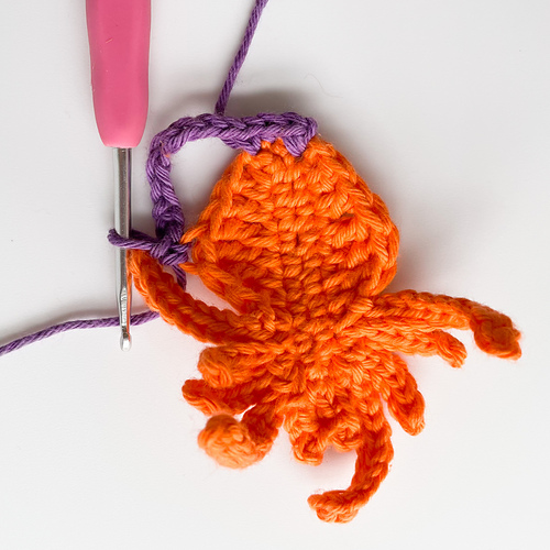 Spider Granny Square photo 3