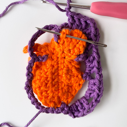 Spider Granny Square photo 4