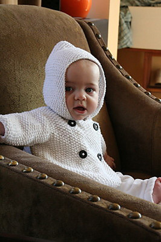 Seed Stitch Baby Jacket photo 2