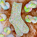 Braided Grass socks pattern 
