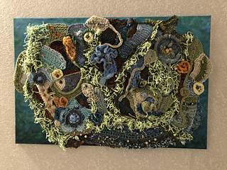 Up, on the wall.