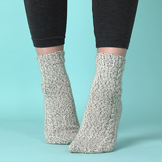 CozyChic Heathered Plush Socks