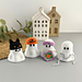 Super cute Ghost Friends pattern 