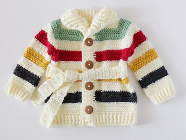 Baby Sweater pattern by Daisy Farm Crafts