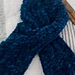 Herringbone Keyhole Scarf pattern 