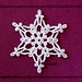 Frosted Gem Snowflake pattern 
