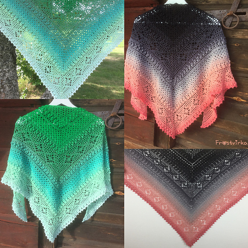 Fields of Whirl Shawl photo 7