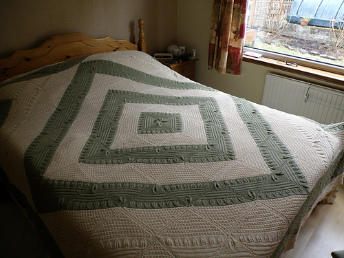 Ravelry: 1950: Garden Plot Counterpane pattern by Judith McLeod-Odell