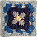 Petal Pop Granny Square pattern 