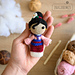 Mulan Princess Crochet Doll pattern 