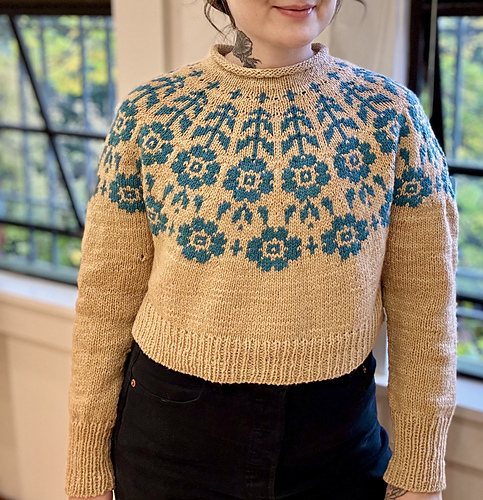 Ravelry: Prairie Rose Pullover pattern by Enda Taylor Ravelry: Prairie Rose Pullover pattern by Enda Taylor