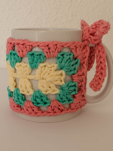 Rectangle Granny Square Mug Cozy photo 1