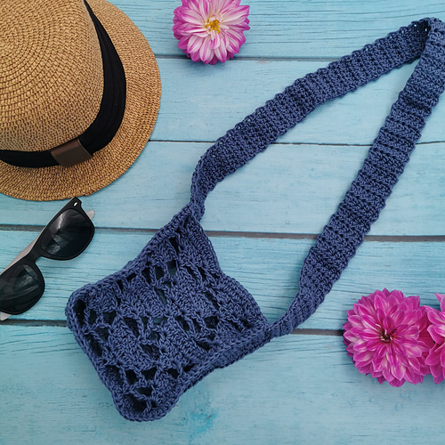 Ravelry Summer Shoulder Bag pattern by Joy of Motion Crochet Janne