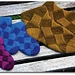Harlequin Slippers pattern 