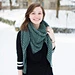 Snowy Pines Shawl pattern 