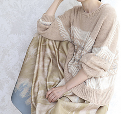 Size 4
with 63 cm / 24 ¾” positive ease
Nomadnoos camel