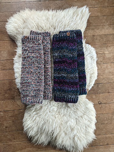Slouchy-Strikkede Leggvarmere - byeshokie