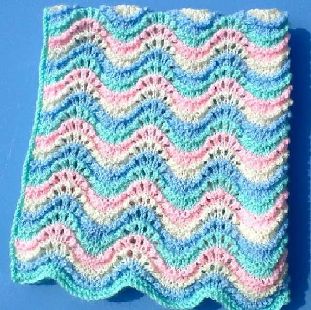 Ravelry Lace Blanket and Pillow Set pattern by Esther Kate
