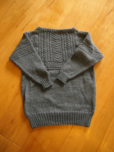 Ravelry: Child's Cornish Guernsey pattern by Lorna Jenkin