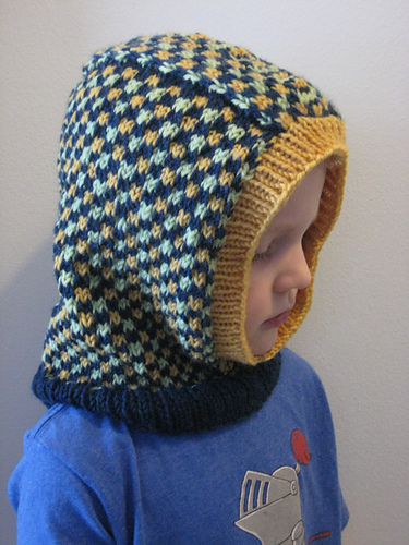 Kids' Dice Check Balaclava photo 1