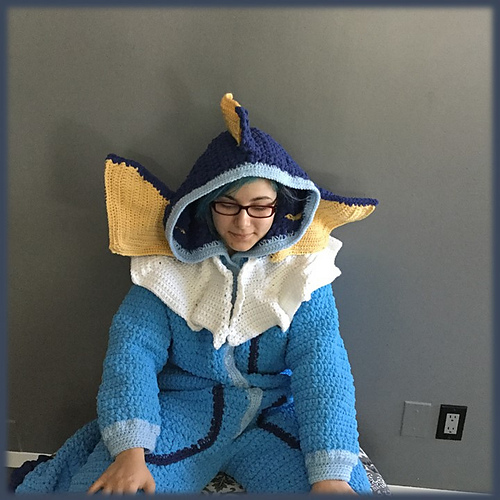 Vaporeon Onesie - Sheri K
