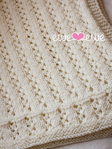 Ravelry: Sweet Pea Baby Blanket pattern by Pauline Walpole