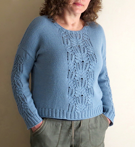 Ravelry: Frost Flower Sweater pattern by Ewelina Murach