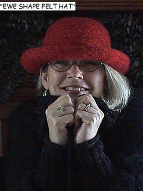 New "Ewe-Shape Felt Hat"/Videos