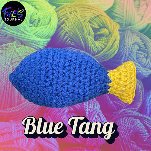 Blue Tang Fish Project Ravelry: Blue Tang Fish pattern by Fae B.