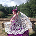 Lunar Moth Shawl pattern 