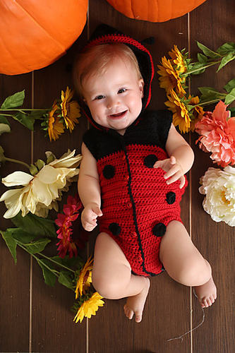 Lucky Ladybug Onesie photo 1