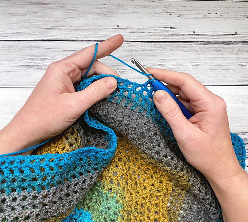 Beginner Sjal - Amanda Saladin