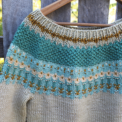 Ravelry: Wildflower & Moss Flax pattern by Farmhouse Textiles