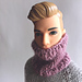 Cozy Knit Cowl for Ken pattern