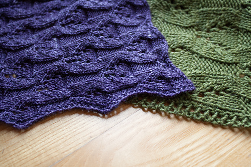 Ravelry: For Color Wrap pattern by Jennifer Hunter