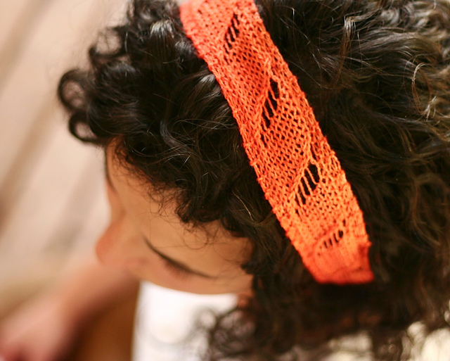 Ravelry Rope Headband pattern by Jenise Hope
