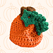 Pumpkin Drawstring Bag pattern