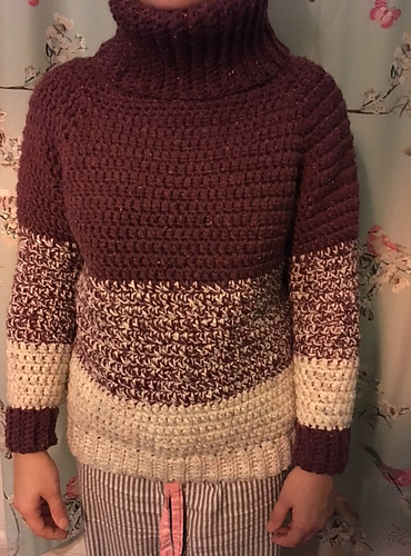 Roll Neck Crochet Jumper photo 2