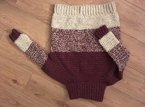 Roll Neck Crochet Jumper photo 1