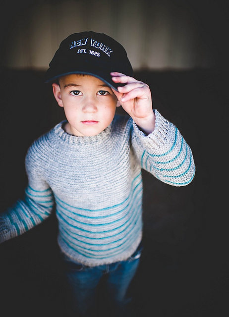 boys striped sweater