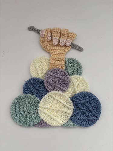 Hand and Hook Applique