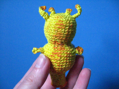 Ravelry: Hitchhiker's Guide to the Galaxy Babel Fish pattern by yarnpaint