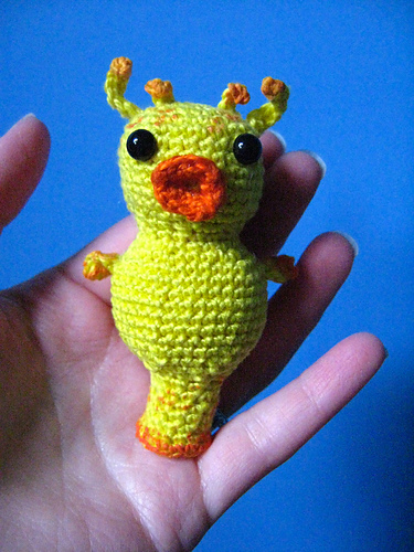 Ravelry: Hitchhiker's Guide to the Galaxy Babel Fish pattern by yarnpaint