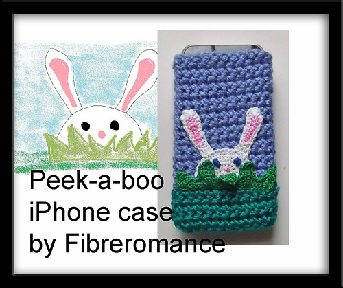Peek a boo iPhone Case