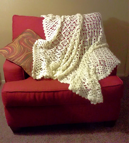 Tangleweb Afghan or Wrap photo 2