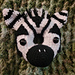 Doughnut Buddy Zebra pattern 
