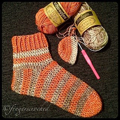 Raketsockor - Virkade Sockor photo 2