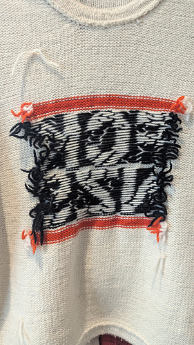 "Just tie knots" & stranded coloruwork
