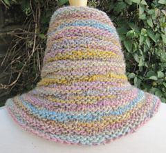 Worsted weight single-wrap cowl