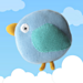 Bella Bird Cushion pattern
